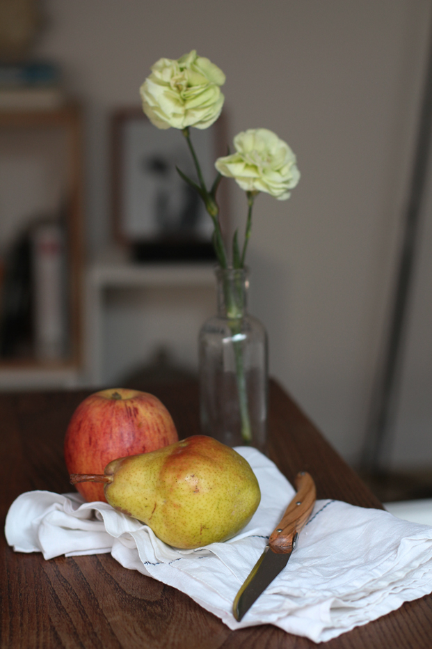 Besly recette Tarte aux pommes poires & cannelle