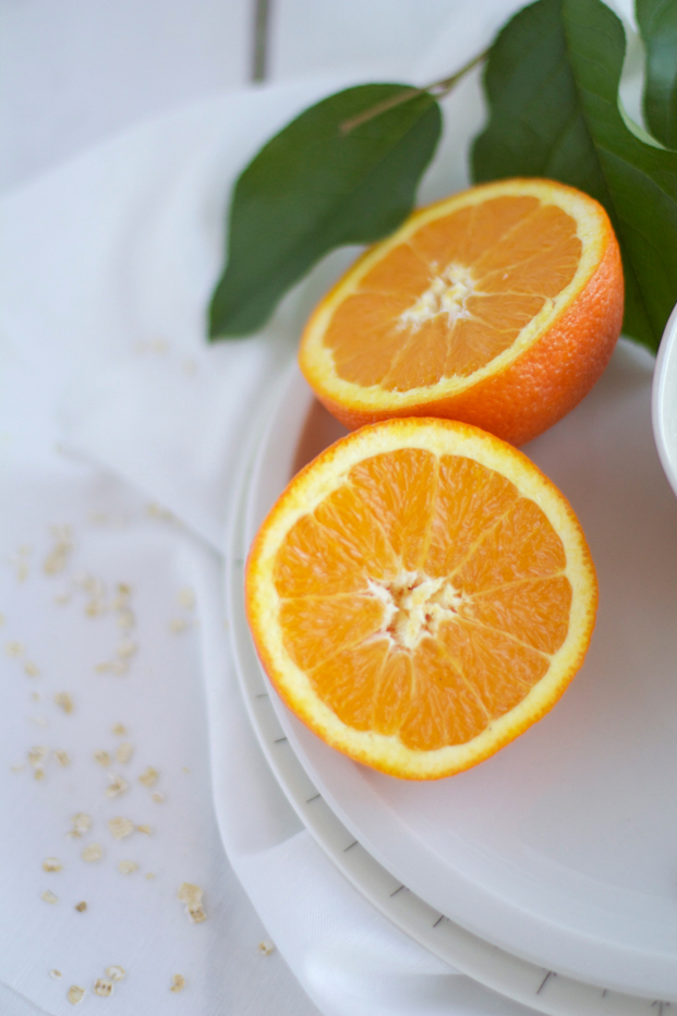 Velouté de courgette, orange, cardamome et ricotta aux zestes d'orange :